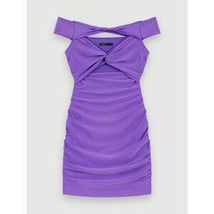 Maje Short Bodycon Purple Dress FR42  NEW NWT